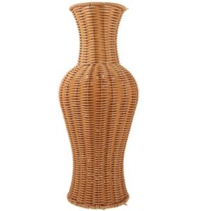 Woven Rattan Decorative Vase