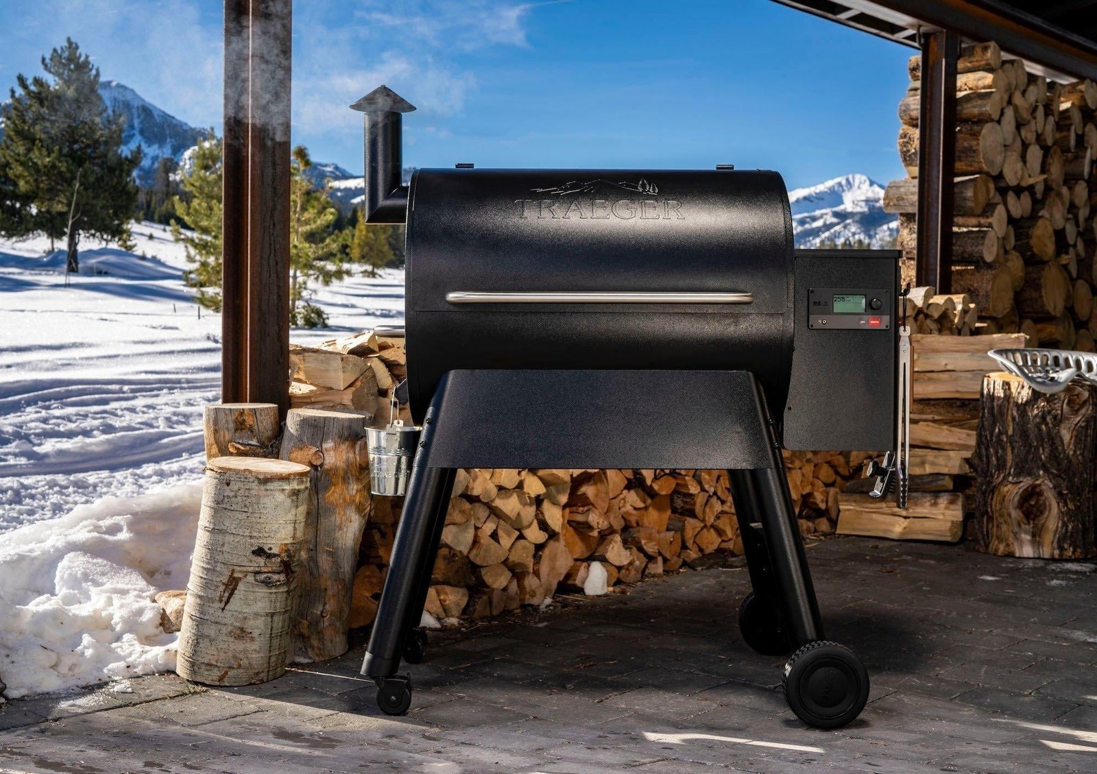 Traeger Black Pro 780 WiFi-Enabled Pellet Grill - Image 10