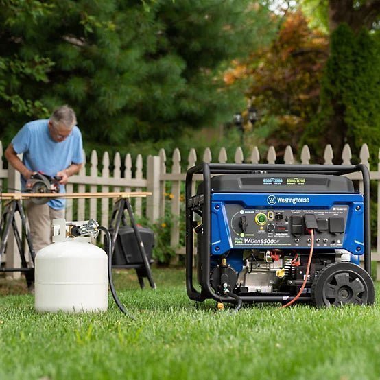 Westinghouse 12,500/9,500-Watt Dual-Fuel Portable Generator, Electric Start, Transfer Switch Ready - Image 4