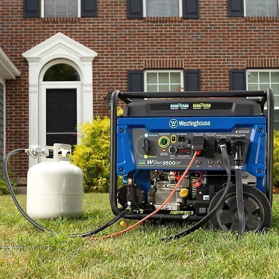 Westinghouse 12,500/9,500-Watt Dual-Fuel Portable Generator, Electric Start, Transfer Switch Ready - Image 3