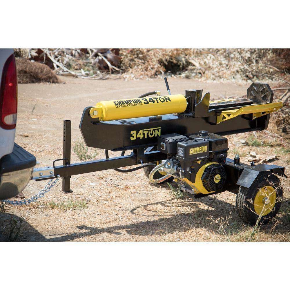 Champion 100425 34 Ton 338cc Horizontal/Vertical Log Splitter Manufacturer RFB Assembled - Image 6