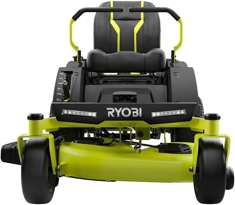 RYOBI 42 in. 100 Ah Battery Electric Riding Zero Turn Mower RY48ZTR100 - Image 4