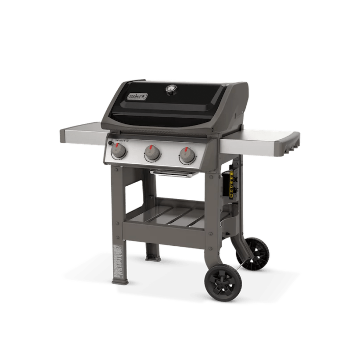 Weber Spirit II E-310 Propane Gas Grill, Black - Image 2