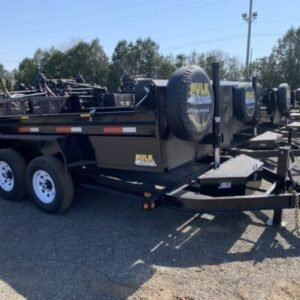 14,000# GVWR Ultra Low Pro 12′ Dump Trailer w/ Contractor Package