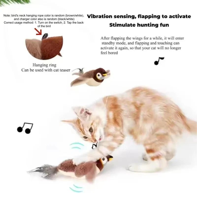 Chirping Bird Cat Toy - Image 6