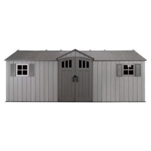 Lifetime 20 ft. x 8 ft. Outdoor Storage Shed – 60351